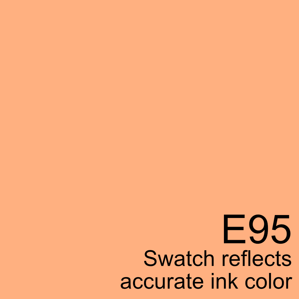 E95 - Copic Sketch Marker Tea Orange — Violeta Ink
